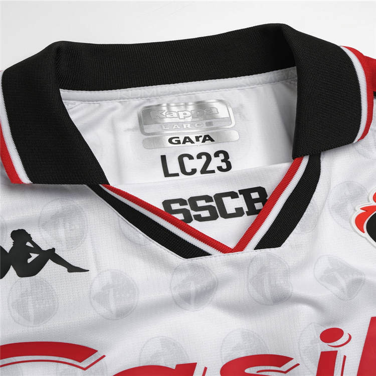 LC23 X SSC Bari 22/23 Special Edition White Soccer Jersey Football Shirt - Click Image to Close